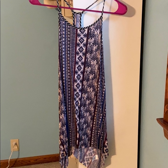 Patterned Racerback Tank - Picture 4 of 4